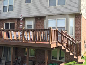 Back Deck Expansion Project: Before