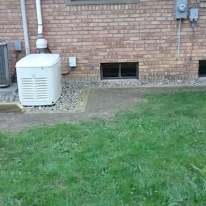 Landscaping Around Outside Equipment: After