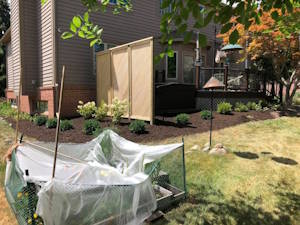 Installing Fencing in a Garden: After