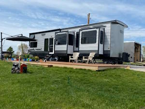 Adding Landscaping Around a Tiny House: Before