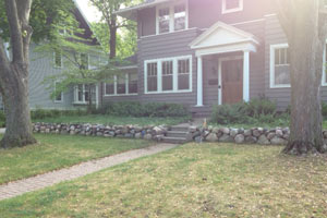 Front Walk: Before