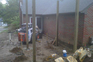Pergola Project: Before