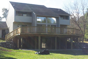 Raised Deck: After