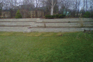 Retaining Wall Project: After