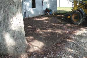 Side Walk Project: Before
